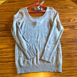 NWT. Motherhood maternity gray sweater. Medium.